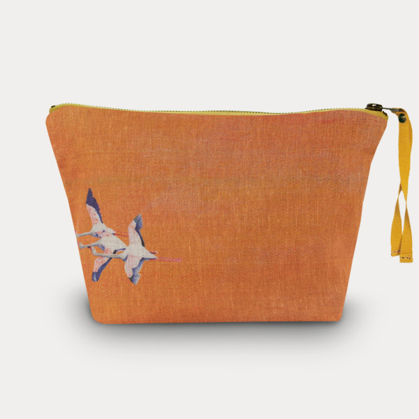 Trousse Flamingos-col.orange