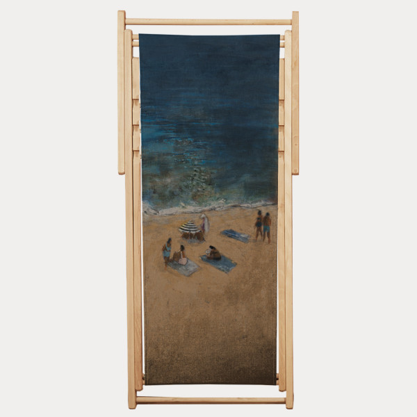Toile de transat Journée à la plage