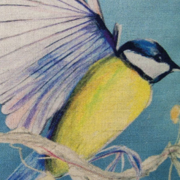 Housse Mésange bleu