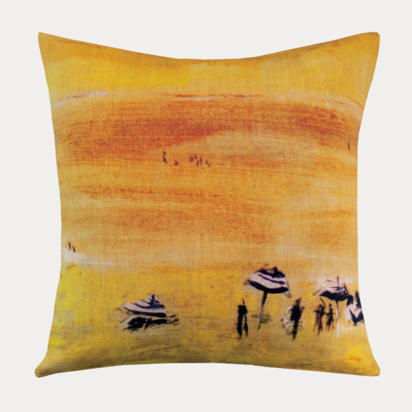 Housse Plage jaune