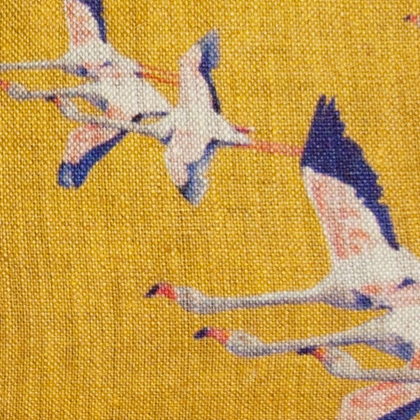 Pochette Flamingos jaune