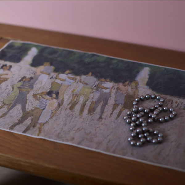 sets de table tableau en lin imprime domingo haby bonomo maison levy