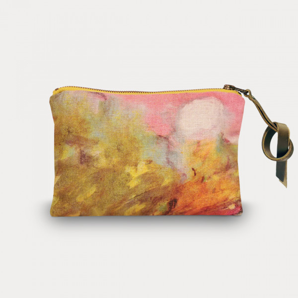 Lune rose pouch