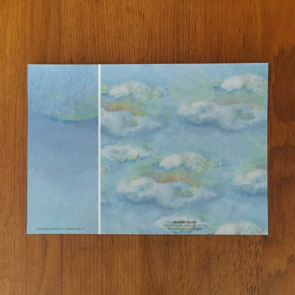 Échantillon Nuages blues
