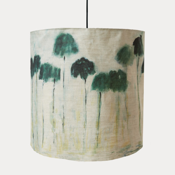 Reflejos palmiers lantern shade