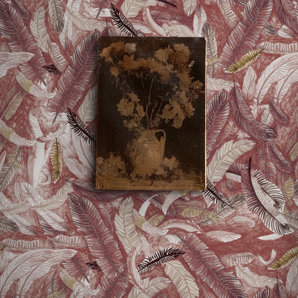 Couette-col.grenat roll
