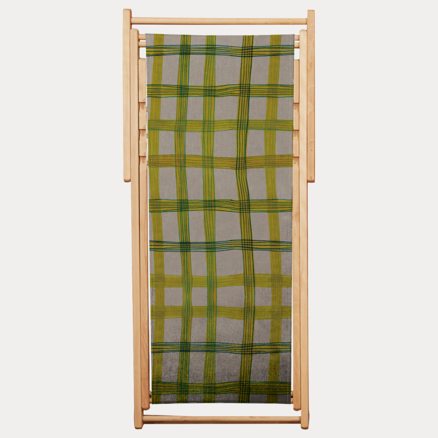 Toile De Remplacement Pour Transat Ou Chilienne - Coton épais 400 G/m² - Beige écru 125x43 Cm - 7