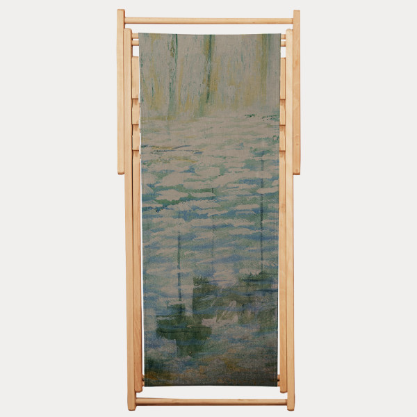 Reflejos agua deckchair fabric