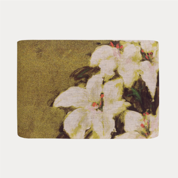 Applique Fleurs blues-col.or