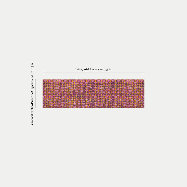 Linen Tissage rose