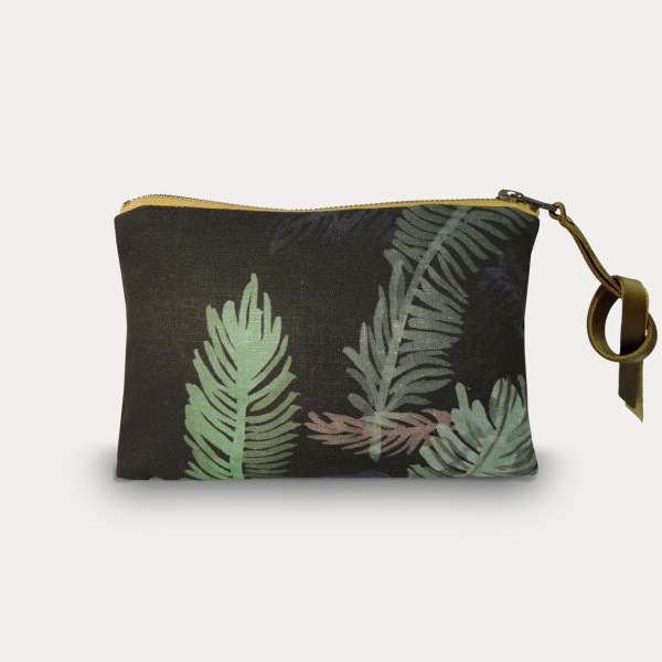 Autruche pouch-col.noir