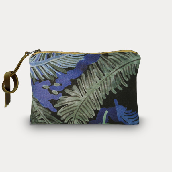 Pochette Autruche-col.noir