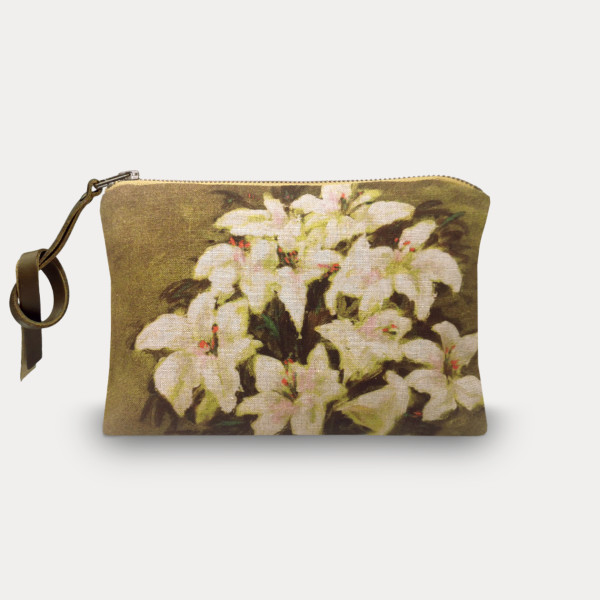 Fleurs blues-col.or pouch Fleurs blues-col.or pouch