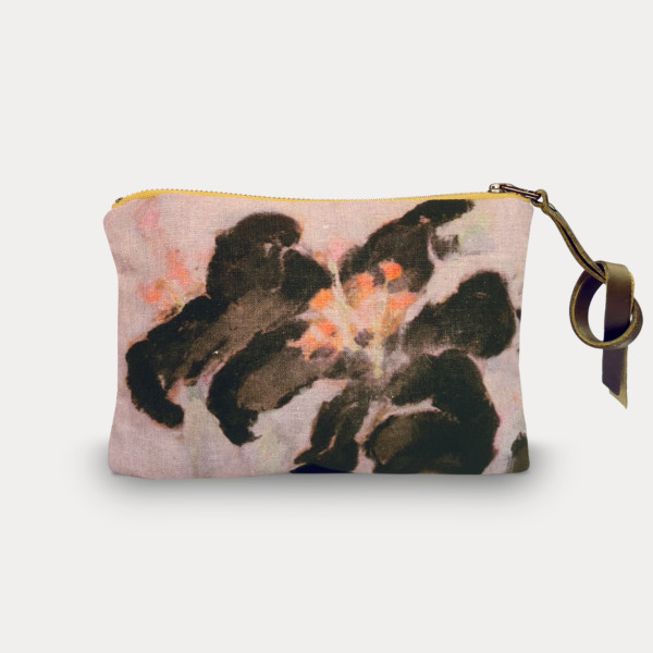 Lys-col.sépia pouch