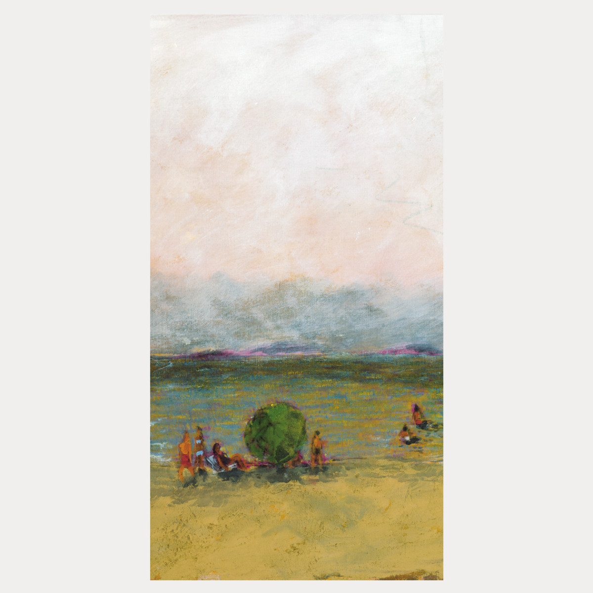 Rideau La plage