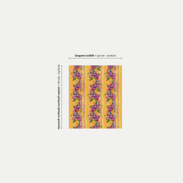 Rouleau Gypsy mandarine