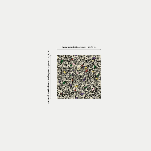 Rouleau Feuillage terrazzo