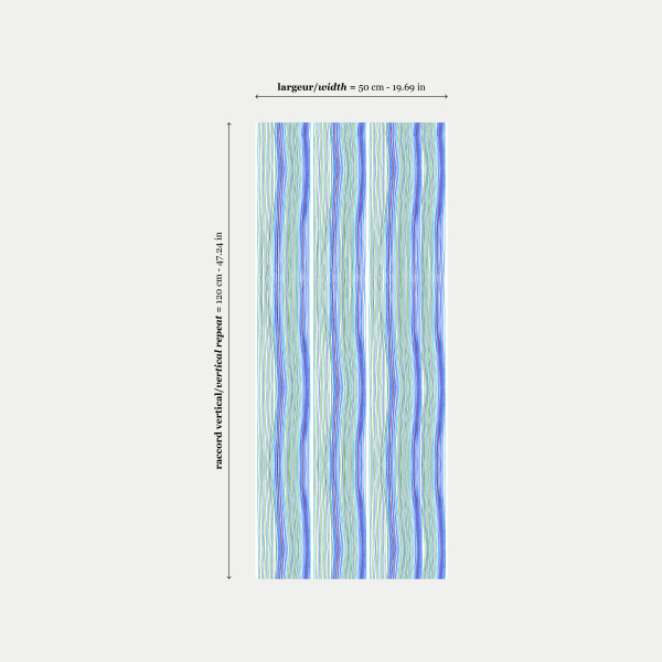 Rouleau Matelas-col.bleu