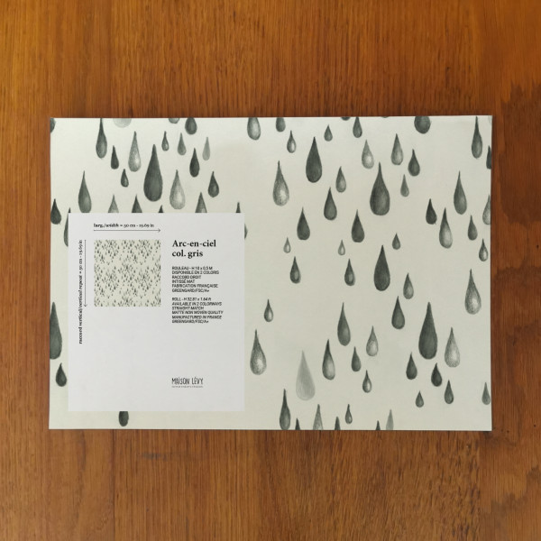 Échantillon Arc-en-ciel-col.gris
