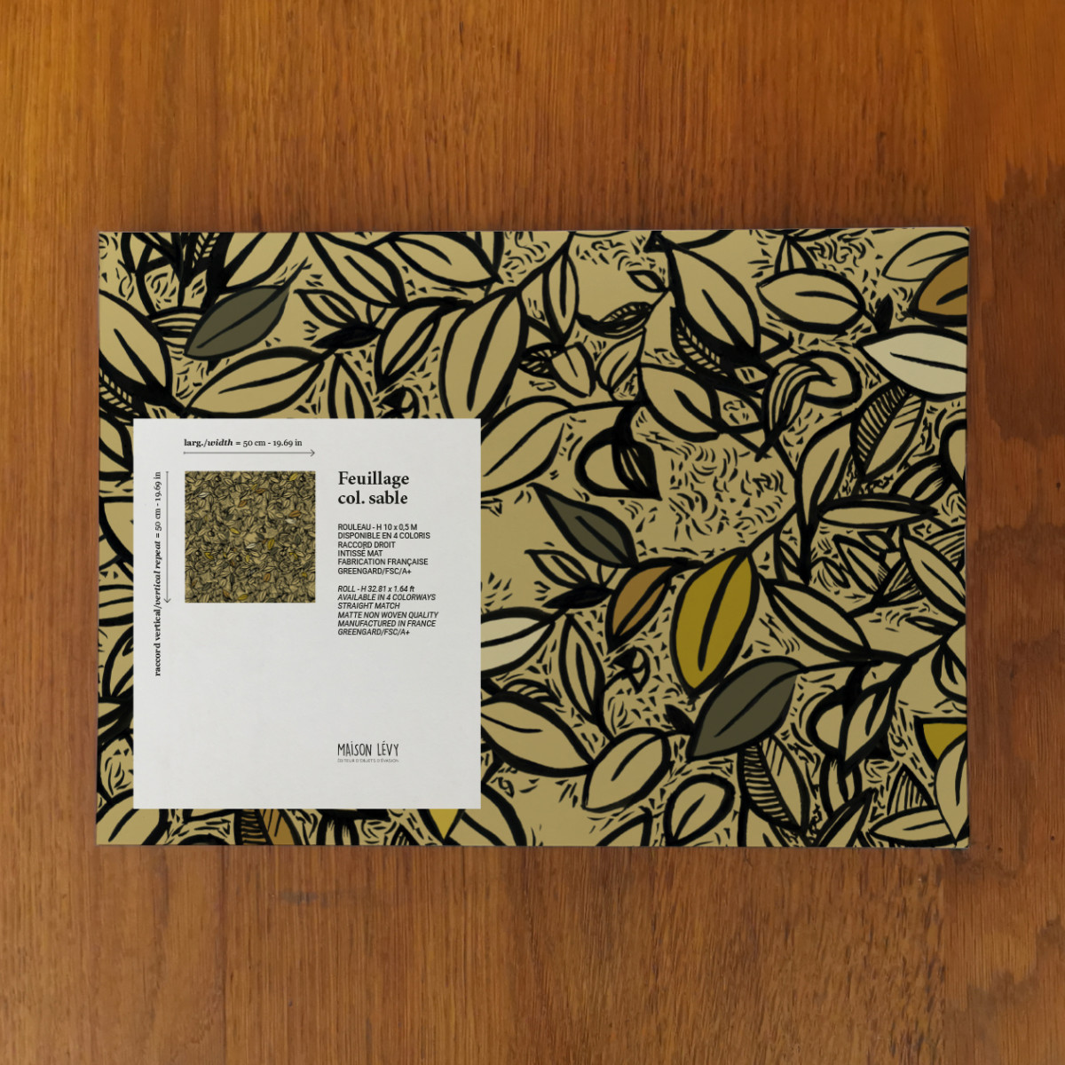 Feuillage-col.sable sample