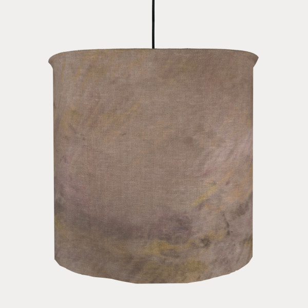 Flow greige lantern shade