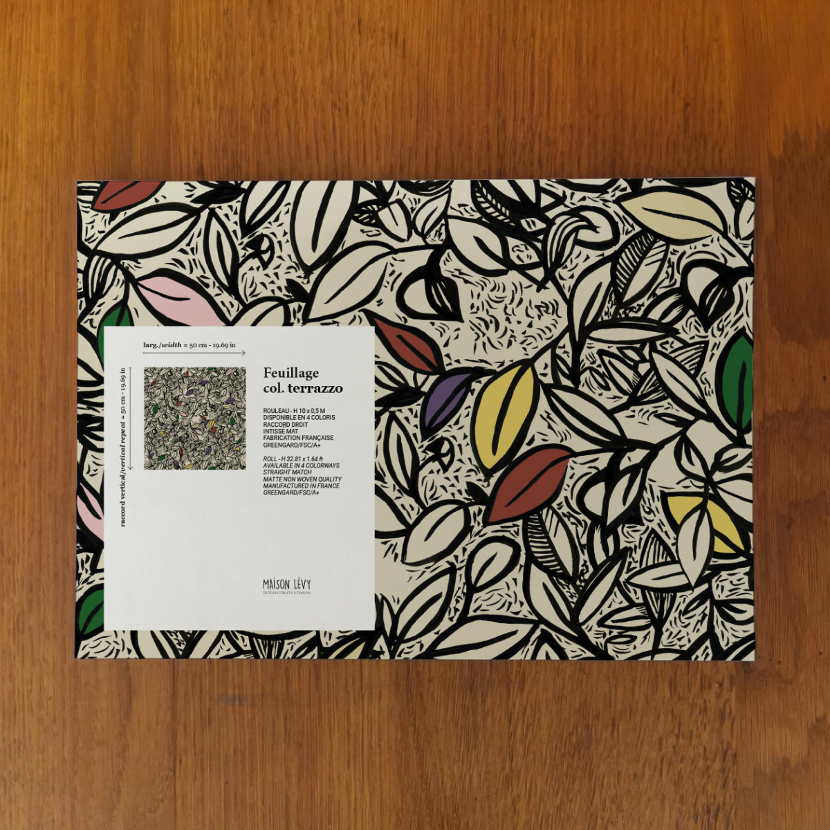 Feuillage-col.terrazzo sample