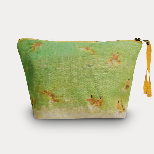 Baignade verte toiletry bag