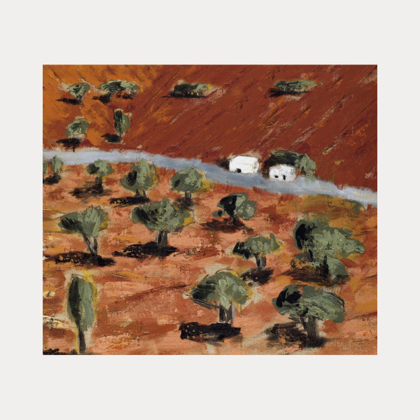 Wall hanging Dos casitas