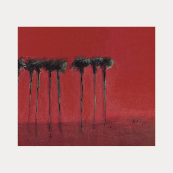 Panneau à suspendre Palmiers noirs