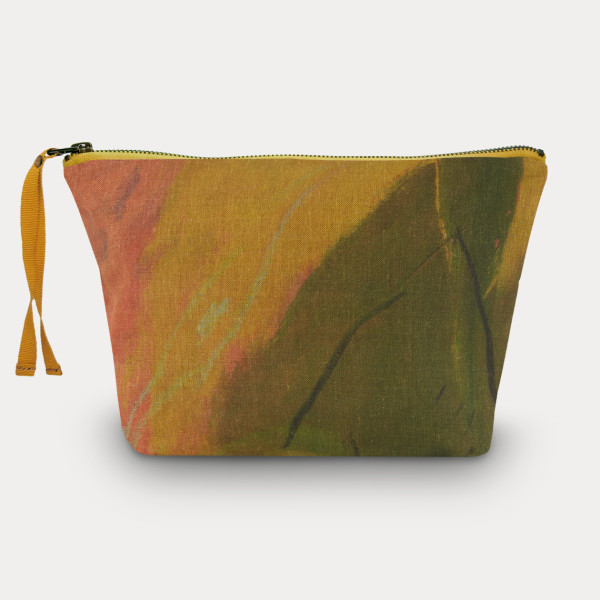 Feuille sur la falaise toiletry bag