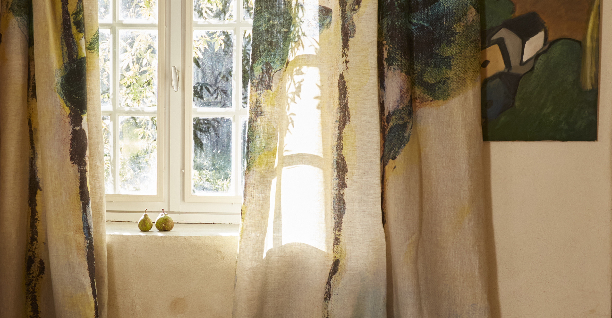 The curtains